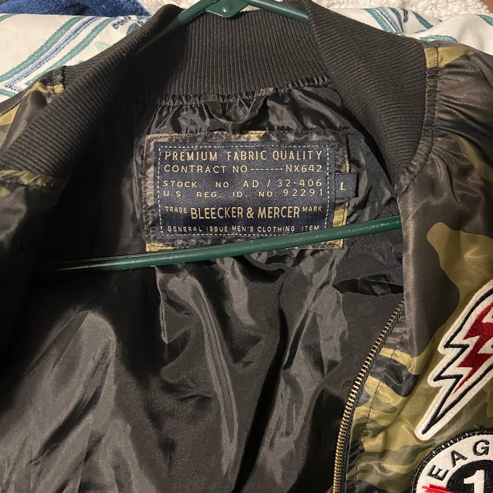Army bomber jacket worn once